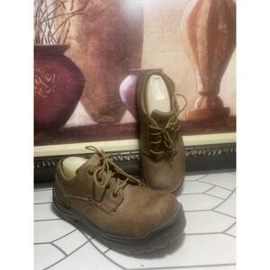 Red Wing Shoes Brown Work Oxford Lace-Up Sneakers